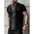 thumbnail image 1 of Camiseta Para Hombre Retro Clásica Slim Fit Absorbente De Sudor Deportes Fitness Avanzado Manga Corta Estilo Simple Hombres Ropa Top, 1 of 3