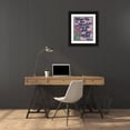 thumbnail image 3 of Seay, Anne 20x24 Black Ornate Wood Framed with Double Matting Museum Art Print Titled - Tulips, 3 of 4