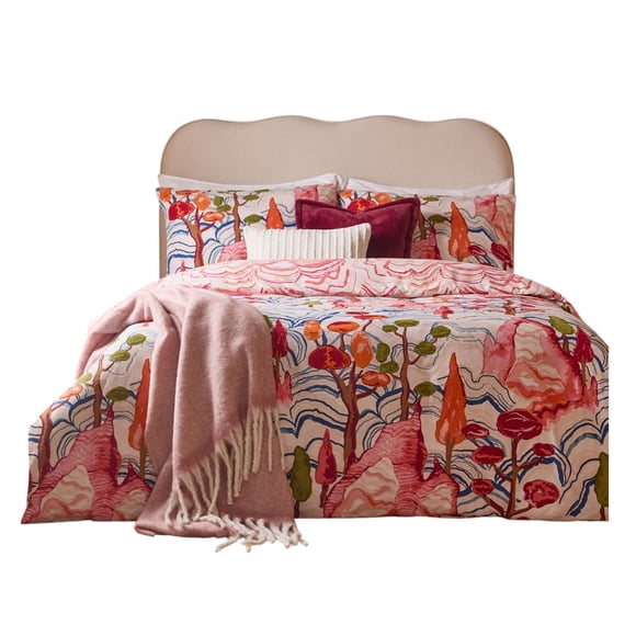 Furn Terra Nova Reversible Printed Duvet Cover Set