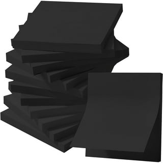 Black Sticky Notes Perfect for Studying and Revision Annotating