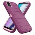thumbnail image 2 of Asuwish Compatible with TCL Ion Z Phone Case Hybrid Rugged Shockproof Hard Protective Drop Proof Full Body Heavy Duty Mobile Cell Cover for TCL IonZ T501C T501L Women Men Purple, 2 of 6