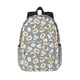 thumbnail image 1 of Easygdp White Popcorn Mochila Ligera de 15 Pulgadas para Estudiantes, Mochila Cómoda para la Escuela y Viajes, Correas Ajustables, 1 of 6