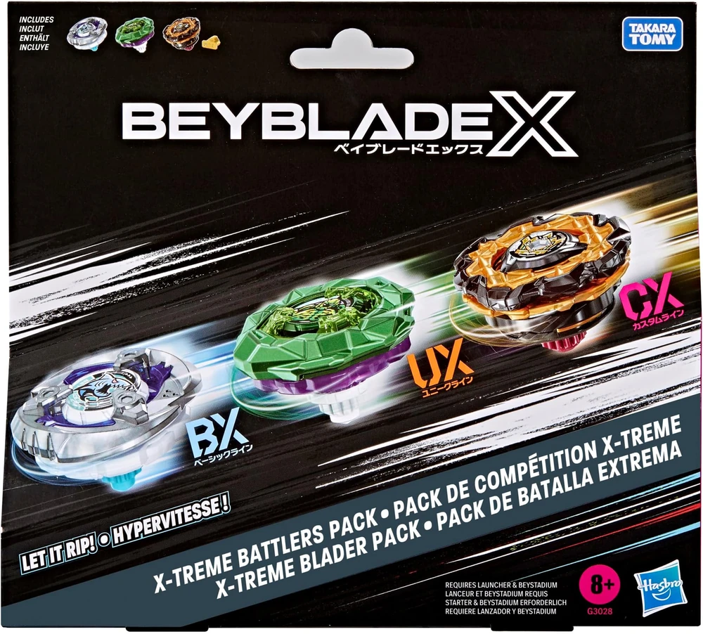 Hasbro HSBG0175 Beyblade X Starter Pack Assortment Toys - Walmart.com