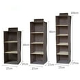 5/4/3 Layers Organizer Drawer Type Shelves Hanging Wardrobe Shoe
