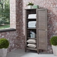 thumbnail image 1 of Homestyles Armoire de Rangement en Bois Maho Gris, 1 of 10