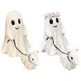 thumbnail image 5 of 15/25cm Halloween Ghost Decoration Resin Ghost Walking Dog Statue Halloween Decoration Home Ornament Holiday Gift Prop, 5 of 6