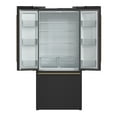 thumbnail image 3 of Forno Gallipoli Espresso 30-Inch Black French Door Refrigerator, Bottom Freezer, 17.5 Cu. Ft., No Frost, Ice Maker, 3 of 4