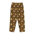 thumbnail image 3 of Lsque Autumn With Pumpkin Harvest Print Women's Pajama Pants, Lounge Pant - Comfortable Home Wear,Elastic Waistband, Stylish Design-XX-Large, 3 of 9