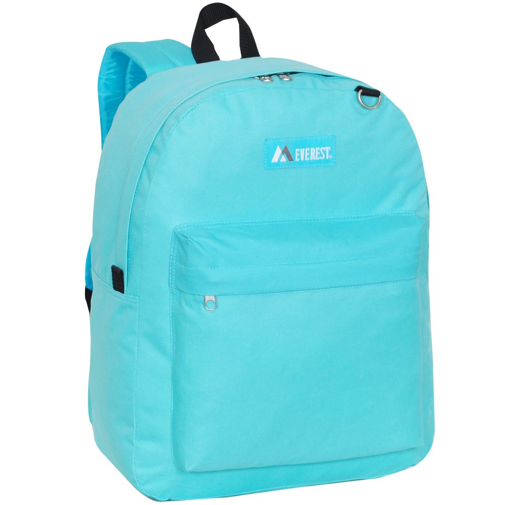 Everest Everest Classic Backpack, Aqua, One Size