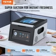 thumbnail image 6 of Commercial Chamber Sealer, 380W Vacuum Pump Technology for Juicy Foods and Meats, 11.5 Inch Seal Bar, Space-Saving Design for Professional and Home Kitchens, 6 of 8