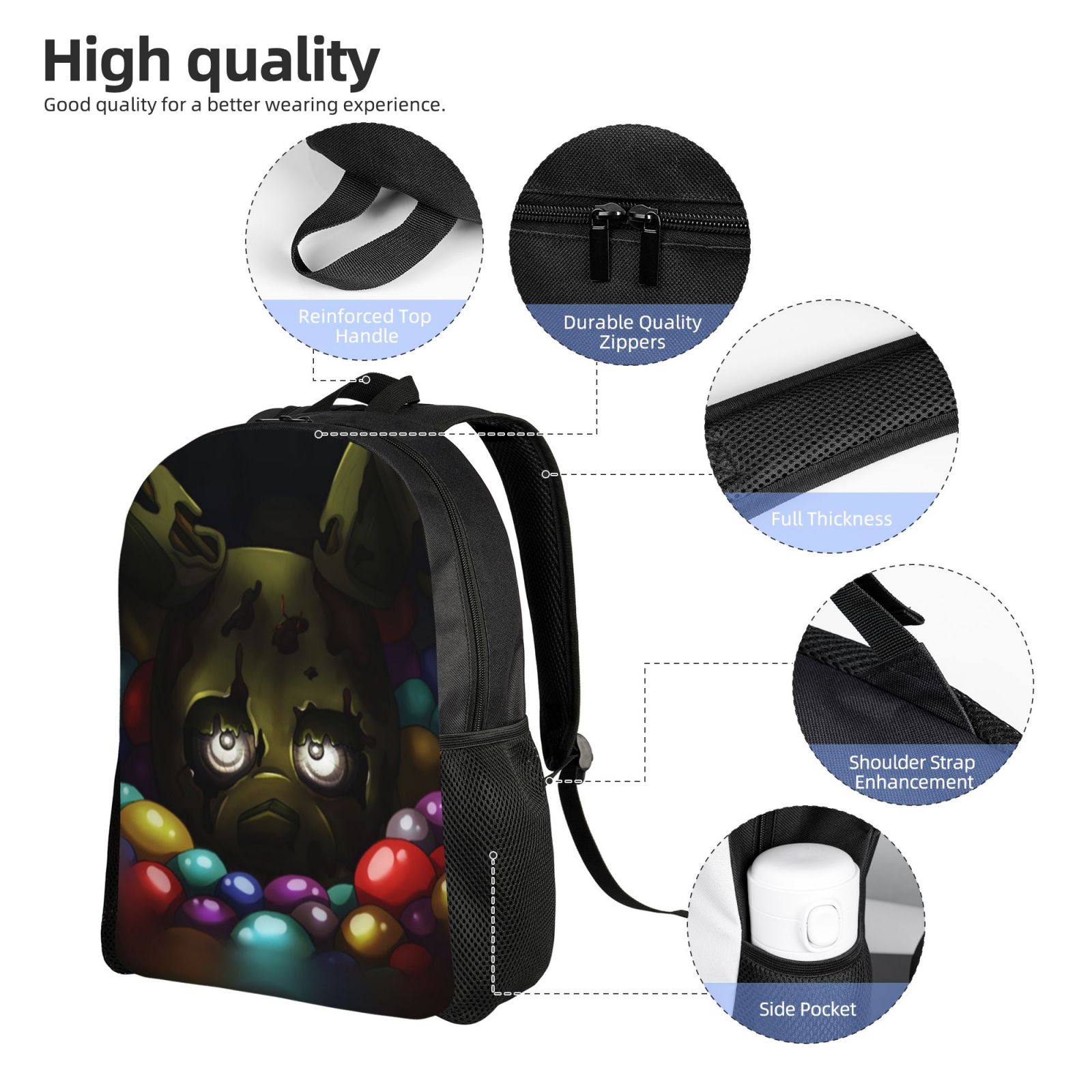 [FENNEC]★BONNIE BACKPACK Bonnie Plush ITA Backpack – HEX SHOP