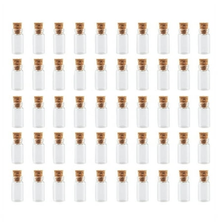 50 x drifting bottle-Transparent