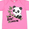 thumbnail image 4 of Inktastic My Aunt Loves Me Cute Panda Boys or Girls Baby Bodysuit, 4 of 5