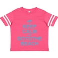 thumbnail image 3 of Inktastic Keep Calm Go to the Beach Boys or Girls Toddler T-Shirt, 3 of 5