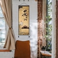 thumbnail image 6 of Jiibva Chinese Scroll Painting Zen Wall Hanging Painting Retro Wall Decoration for Living Room Bedroom Office Home Accessory, 6 of 7