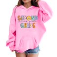 thumbnail image 7 of Mercatoo Girls Boys School Season Graphic Cute Fashion Oversized Aesthetic Sweatshirts Kids Summer Hooded Top 𝗕ack to School Shirt, 7 of 7