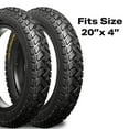 HEB ALLSCAPE 20x4 Fat Tire for Ebikes, MTB, Puncture Resistant, Heavy