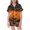Z26-Orange, variant on Weebloom Halloween Girls' Pajama Sets Cute Pumpkin Pajamas Set Soft Printed Short Sleeve Button Down Shirt Shorts For Youth Tween Sleepwear Nightwear Pjs Loungewear 12-13 Years