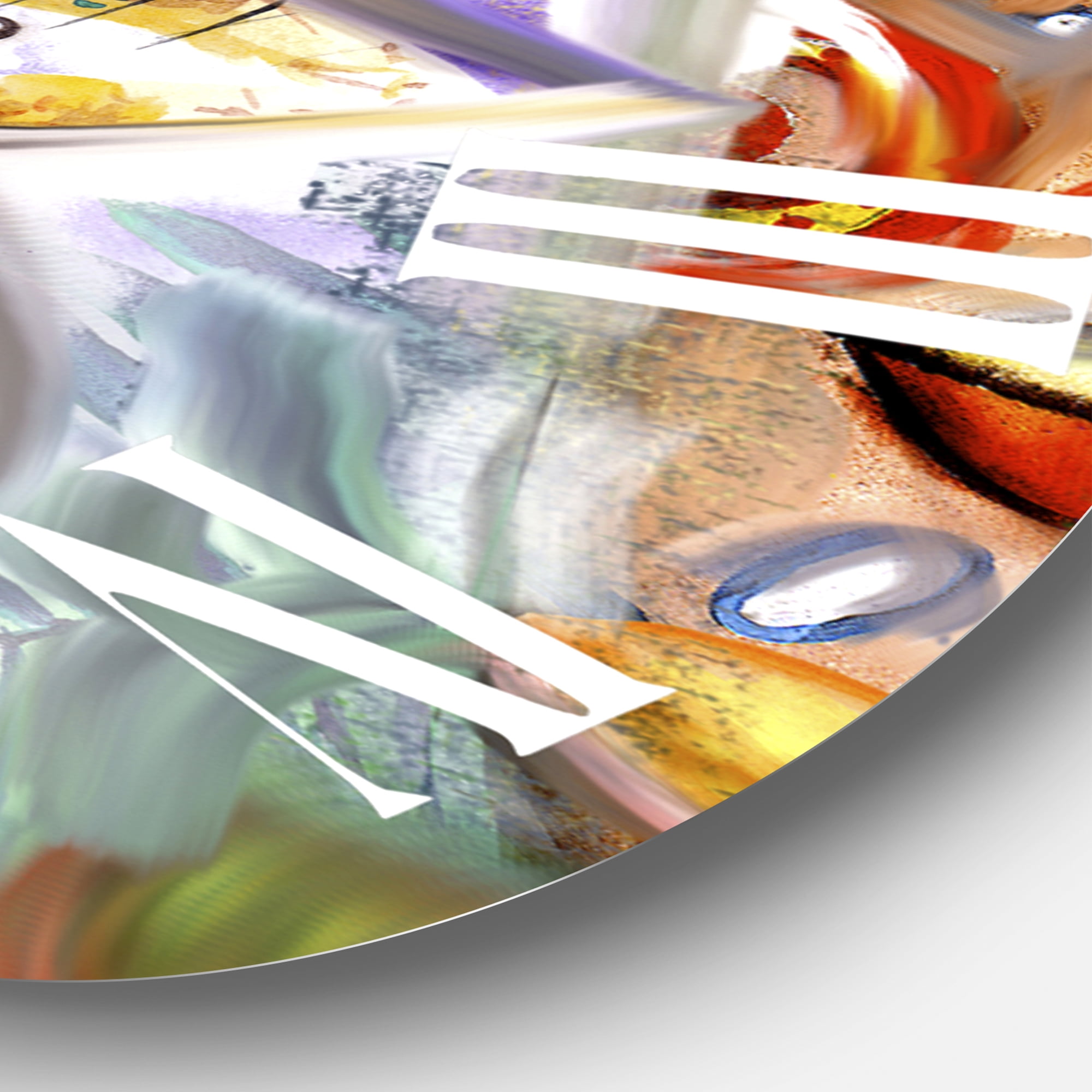 Designart 1 in Quartz Traditional Wall Clock