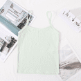 thumbnail image 2 of fatyb Girls Cotton Camisole Spaghetti Strap Tank Tops Sleeveless Kids Breathable Undershirts for Girls, 2 of 3