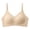 Beige, variant on Shaoxi Womens Bras Wireless Comfortable Bra Supportive No Underwire Bras Tshirt Push Up Bralettes Plunge Seamless Bra