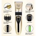 thumbnail image 4 of Professional Dog Clipper, Pet Hair Clipper, Rechargeable USB Cable Quiet Hair Trimmer for Large/Long/Short/Curly Dogs and Cats, 4 of 5
