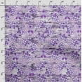 thumbnail image 3 of Soimoi Floral Print, Velvet Fabric, Decor Sewing Fabric by The Yard 54 Inch Wide,Decorative Fabric for Upholstery and Home Accents, Purple & White, 3 of 5
