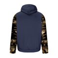thumbnail image 6 of DODADAWANJ Aztec Hoodies for Men Elk Print Hooded Pullover Big and Tall Color Block Casual Sweatshirts for Camping Tracking L, 6 of 6