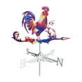 thumbnail image 2 of Colaxi Weathervane Metal Iron Art Multicolor Ornament Weather Vane Garden Decoration Roof Decor for Yard Lawn Garden, 2 of 10