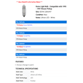 thumbnail image 2 of Dome Light Bulb - Compatible with 1995 - 1997 Nissan Pickup 1996, 2 of 2