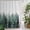 Forest Green, Pine Teal, Misty Gray, Charcoal, variant on Black Christmas Shower Curtain - Water Repellent Fabric Shower Curtains Washable, Winter Xmas Trees Snowflakes Rustic Decorative Polyester Cloth Bathroom Curtains Modern Bath Decor 36"x72"