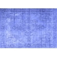thumbnail image 1 of Ahgly Company Machine Washable Indoor Rectangle Persian Blue Traditional Area Rugs, 2' x 3', 1 of 4