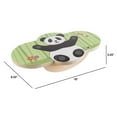 thumbnail image 2 of Balance Board for Kids- Wooden Balancing Toy for Developing Coordination and Balance with Fun Panda Design by Hey! Play!, 2 of 5