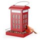 thumbnail image 2 of Comedero para pájaros colgante para exteriores con diseño de cabina telefónica. Regalo ideal para la familia. Mejora la experiencia de observación de aves en el jardín., 2 of 5