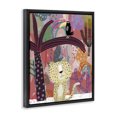 thumbnail image 2 of Stupell Industries Bohemian Whimsical Cheetah & Toucan Black Floating Frame Canvas Art, 17 x 21, by Carla Daly, 2 of 8