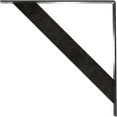 thumbnail image 4 of Ekena Millwork 2"W x 20"D x 20"H Traditional Steel Bracket, Antiqued Pewter, 4 of 13