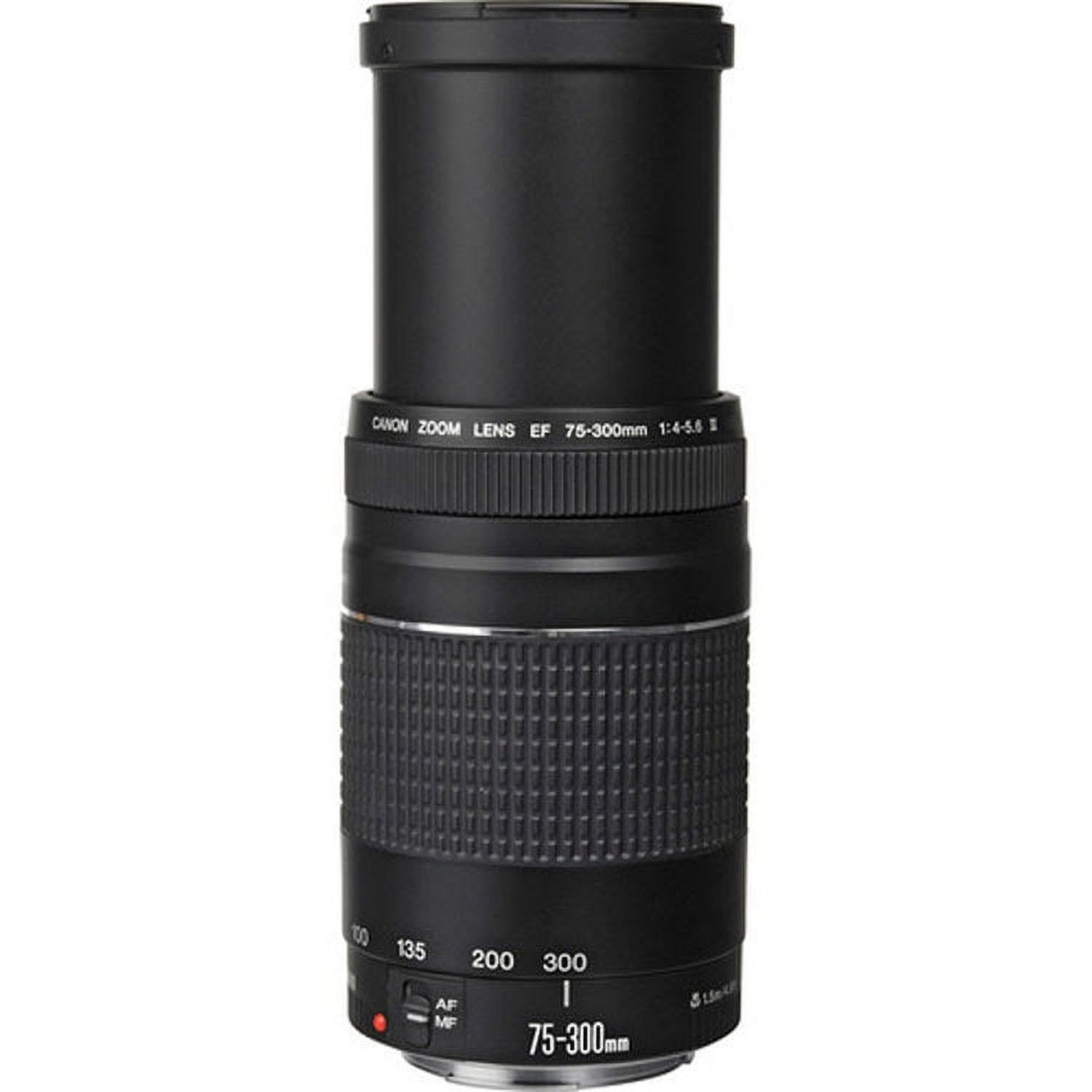 Canon EF 75-300mm f/4-5.6 III DSLR Camera Zoom Lens with