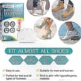 thumbnail image 4 of Gel Cushions for Foot Pain Relief, 6 Pairs of Soft Metatarsal Pads for Men & Women, Comfortable Arch Support and Ball of Foot Protection, 4 of 5