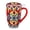 Red, variant on Vancasso Tea Mug with Infuser and Lid, 18 oz Loose Leaf Tea Cup with Strainer, Ceramic Coffee Mug for Tea, Coffee, Microwave & Dishwasher Safe
