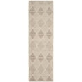 thumbnail image 2 of SAFAVIEH Montauk Caleb Geometric Diamond Cotton Runner Rug, Grey, 2'3" x 9', 2 of 7