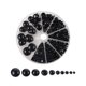 thumbnail image 2 of Ojos de Seguridad Soledad para Manualidades de Cristal Negro 358 Unidades, 2 of 4