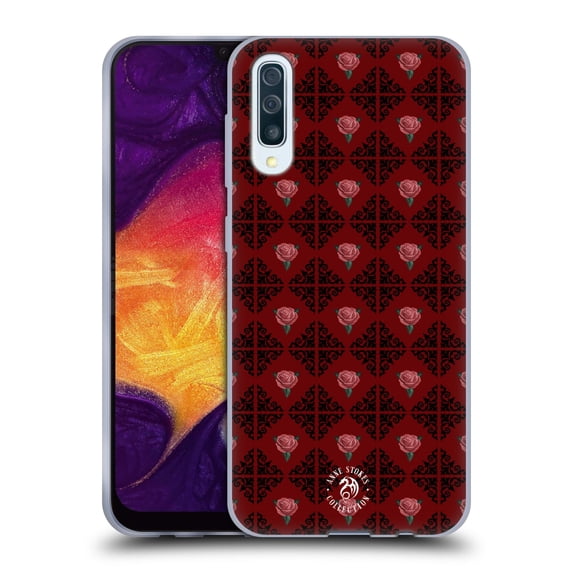 Head Case Designs Officially Licensed Anne Stokes Gothic Logo Pattern Soft Gel Case Compatible with Samsung Galaxy A50/A30s (2019)