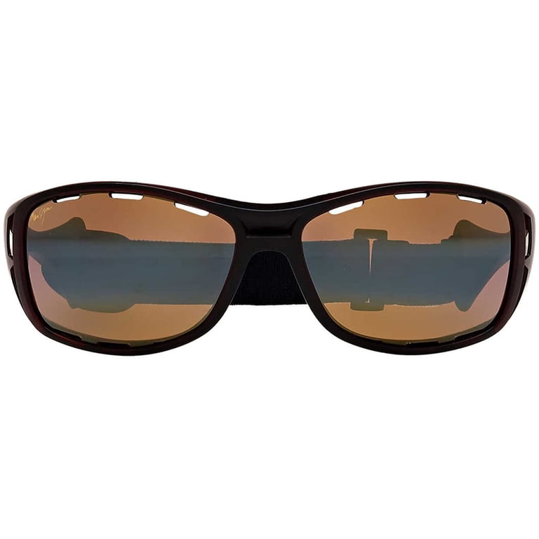 Maui Jim Waterman H410-26M Sunglasses - Matte Rootbeer/HCL Bronze
