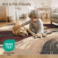 thumbnail image 4 of ODIKA Bathroom Way Painterly Asymmetrical Flowing Forms Scattered Stairs for Playroom, Bedroom, Reading Nook, Pet Friendly & Kids Safe Play, 4 of 7