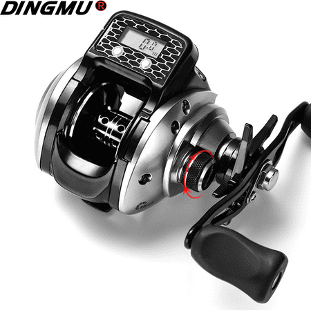Power Fishing Reel 16+1 Ball Bearings Rechargeable Digital Display Baitcasting Reels Professional Lure Spinning Fishing Wheel
