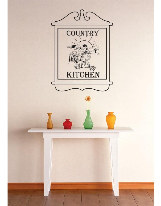 Custom Wall Decal Vinyl Sticker Country Kitchen Picture Art Peel