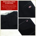 thumbnail image 4 of Dickies Womens Work Pants - High Waisted Relaxed Fit Contrast Stitch Casual Double Knee Womens Pants, 4 of 7