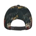 thumbnail image 3 of Kdxio Unisex Ink Style Bald Eagle Pattern Baseball Cap Unisex Washed Classic Adjustable Hat, 3 of 5