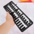 thumbnail image 5 of KAKOWELY digits calculator tool Plastic Abacus Sorobans Kids Bead Counting Abacus 15 Rods Beads Column Traditional Chinese Abacus Tools for Math Learning Education Toys, 5 of 5