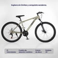 thumbnail image 3 of Bicicleta De Montaña R26 Neon XTRAIL Freno De Disco 21 Velocidades Acero verde, 3 of 9